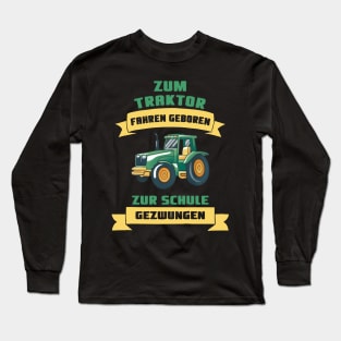 Tractor Germany text Long Sleeve T-Shirt